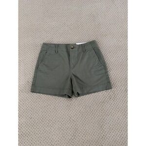 LOFT women green shorts size 0 new with tag